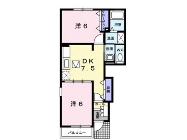 粉河駅 徒歩2分 1階の物件間取画像